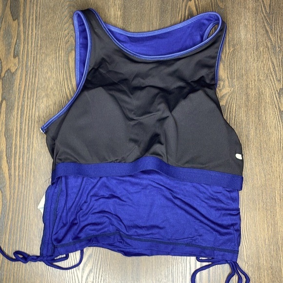 Niyama Sol Side Tie Bra, Navy Blue - Picture 9 of 10